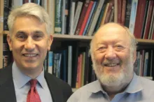 Photo of Drs. Longaker and Weissman.