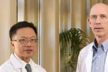 Photo of Drs. McConnell and Yeung.