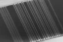 Image of etched silicon chip.