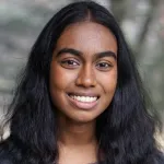 Headshot portrait of Priya Ganesh - Bio-X Travel Awardee