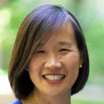 Photo of smiling Asian female faculty member, Dr. Joy Wu, Associate Professor of Medicine at Stanford University.