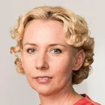 Headshot portrait of Joanna Wysocka - Lorry Lokey Professor and Professor of Developmental Biology