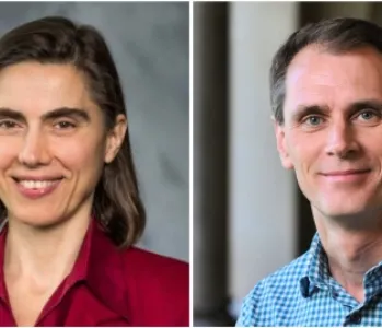 Headshot photos of Dr. Konstantina Stankovic and Dr. David Studdert.