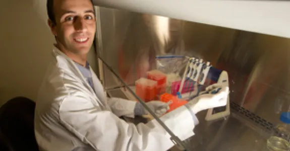 Photo by Norbert von der Groeben - Adam de la Zerda developed a technique known as photoacoustic molecular imaging, which allows researchers to see cancerous tumors hiding under tissues.