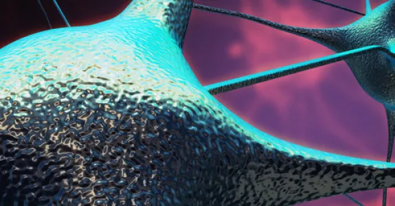 Graphic image of microglia.