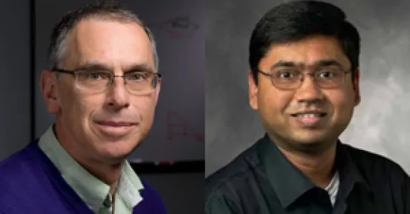 Photos of Drs. Russ Altman and Nigam Shah.