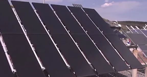 Screenshot of solar cells.