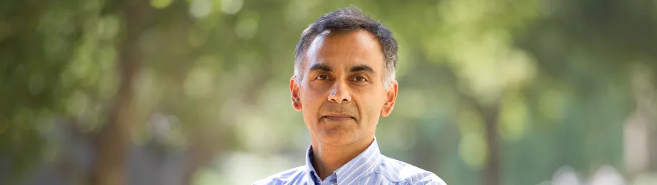 Photo of Dr. Chaitan Khosla, Director of the Institute for Chemical Biology.