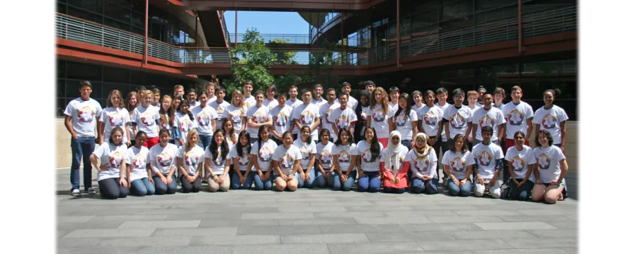 Group photo of Bio-X USRP students.