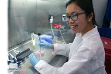 Photo of 2017 Stanford Bio-X Undergraduate Summer Research Program participant Cindy Nguyen.